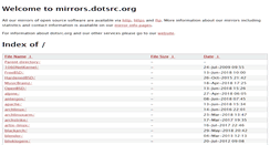 Desktop Screenshot of ftp.openbsd.dk